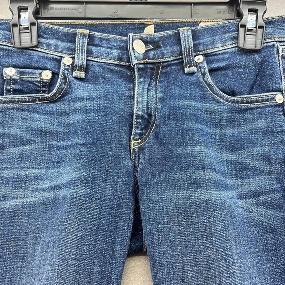 rag & bone Women's Skinny Jeans Size 25 (2) Medium Denim Wash - Picture 7 of 14